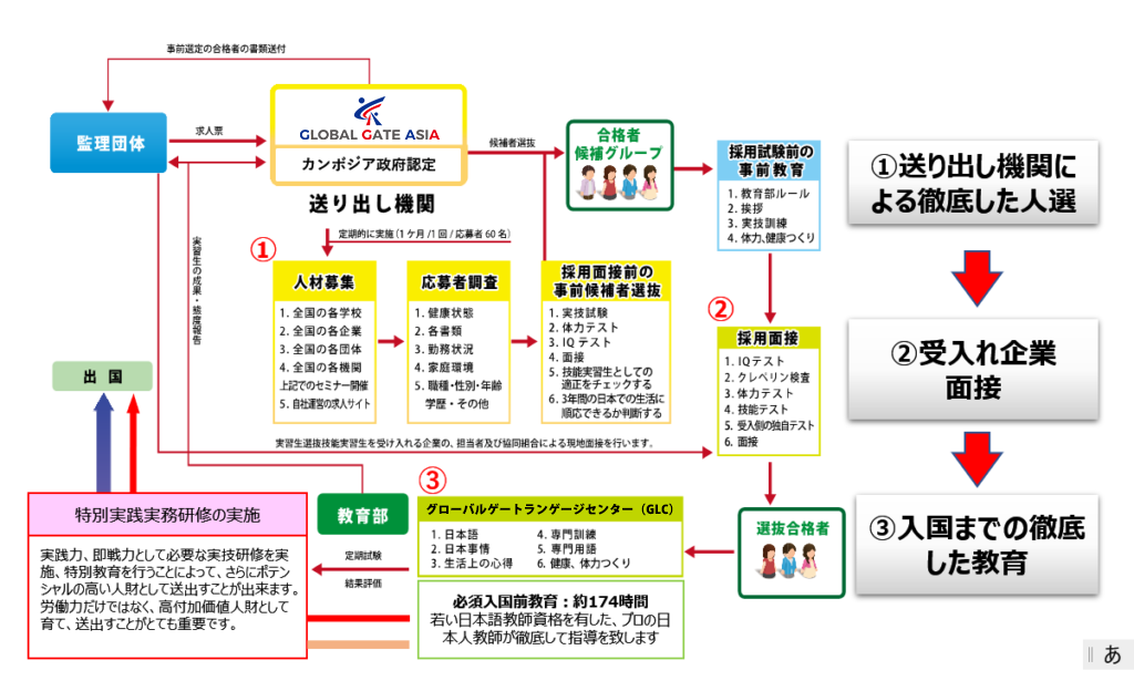 入国後の流れ